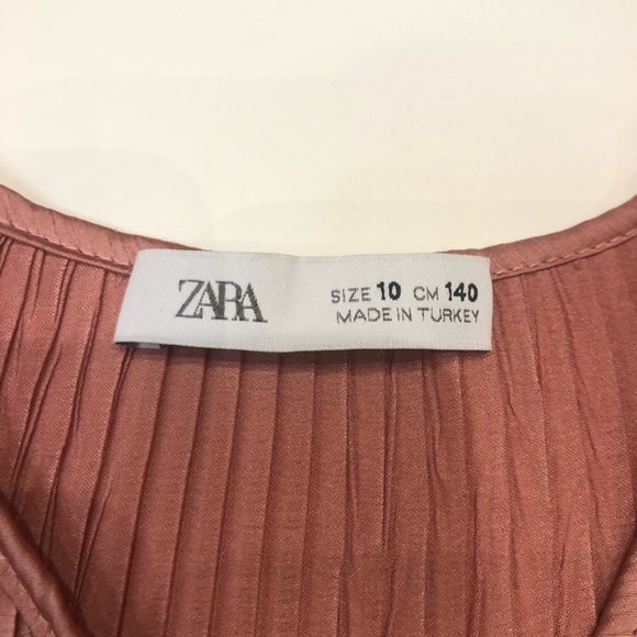 Zara Rose Gold Girls Jumpsuit Size 10 - Picture 3 of 7